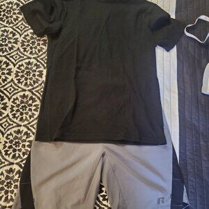 Short and Tee big boys size L